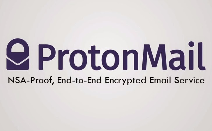 End to end encrypted email service protonmail