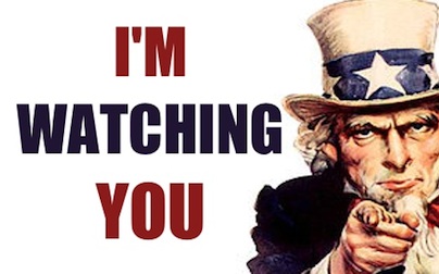 Uncle sam im watching you